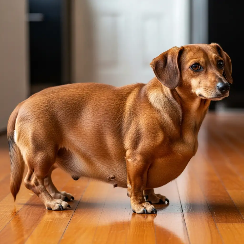 강아지복부팽만 현상은 복부 근육이 약해지고 간이 커지면서 나타나는 부신피질기능항진증의 전형적인 외형적 특징입니다.